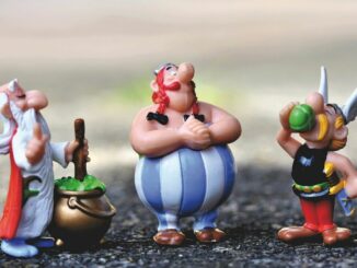 Miraculix, Obelix och Asterix