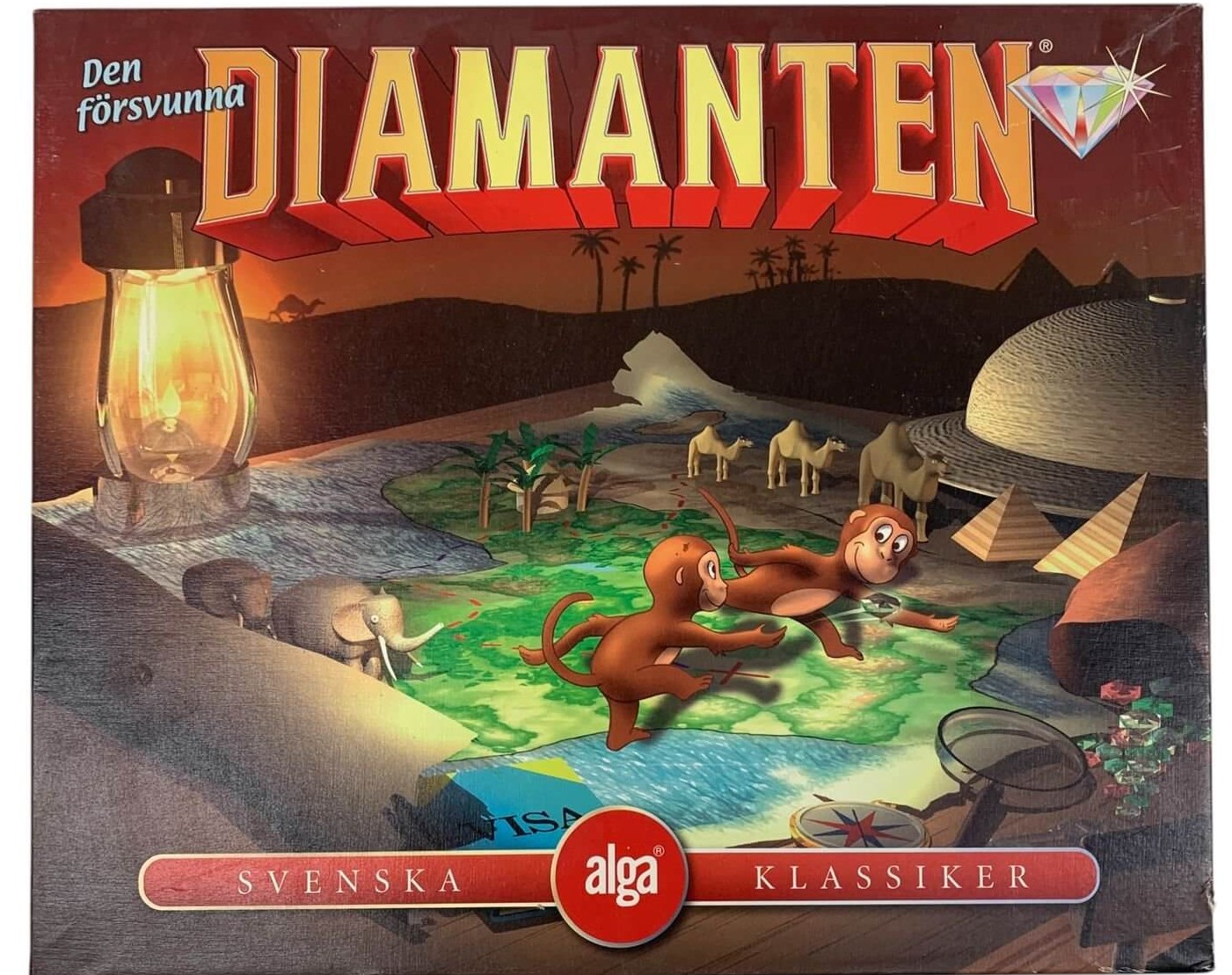 Den Försvunna Diamanten, betydligt nyare utgåva