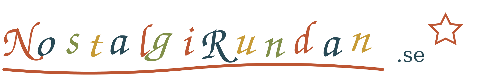 Nostalgirundan logotype