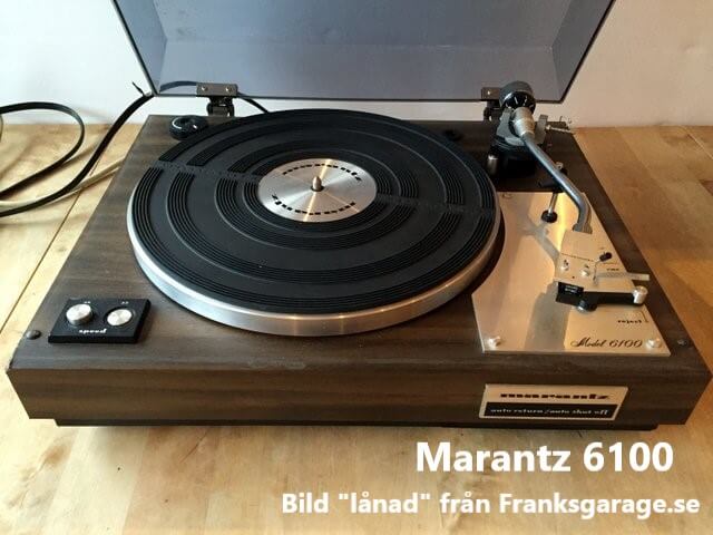 Marantz-6100 skivspelare